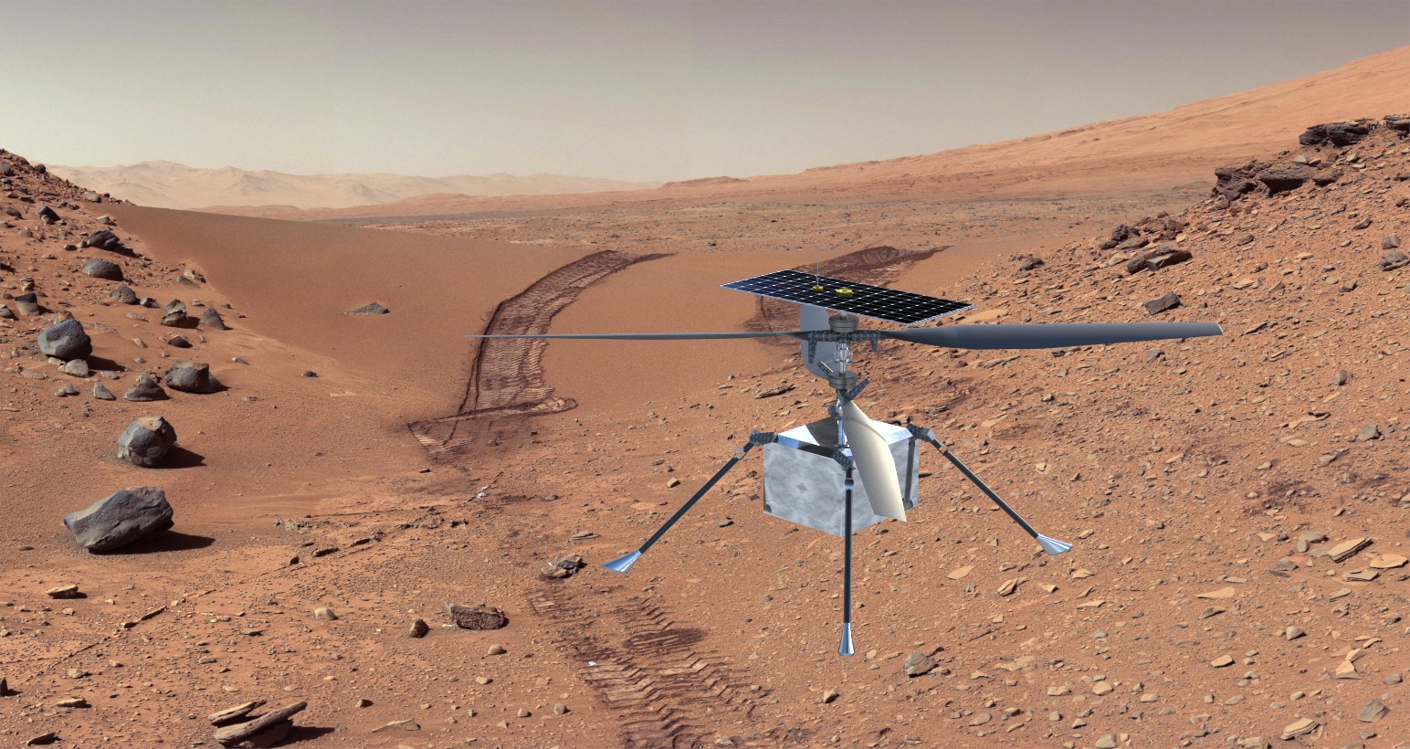 Ingenuity Helicopter CAD