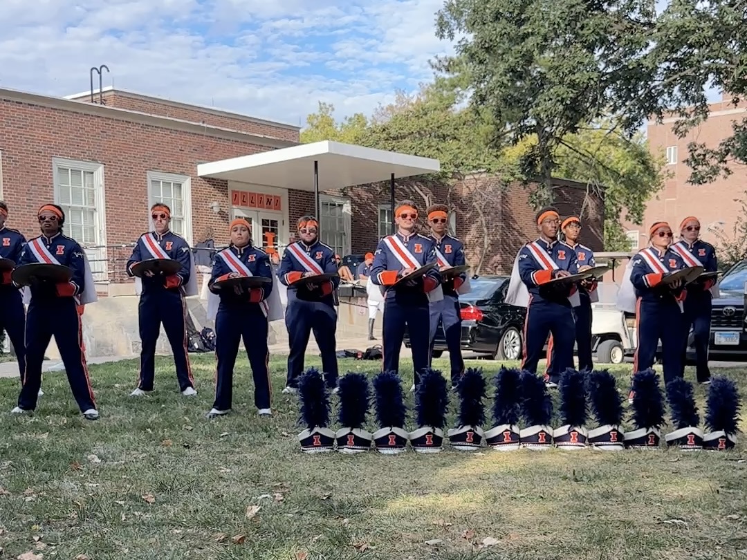 Illini Drumline Warmup 2025