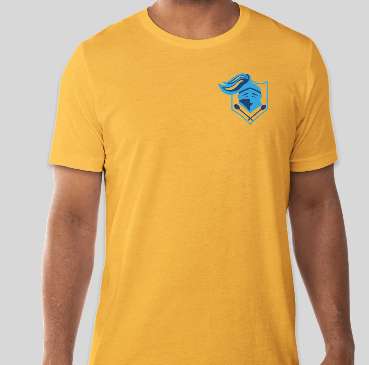 Yellow T-Shirt Mockup Front